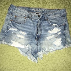 American Eagle Hi-Rise Festival shortie